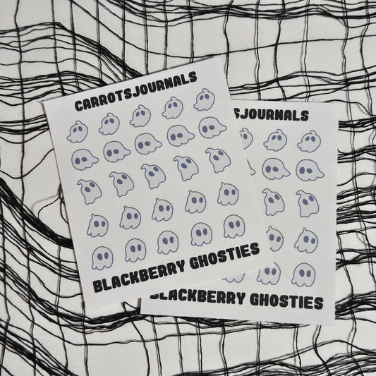 Blackberry Ghosties Stickers